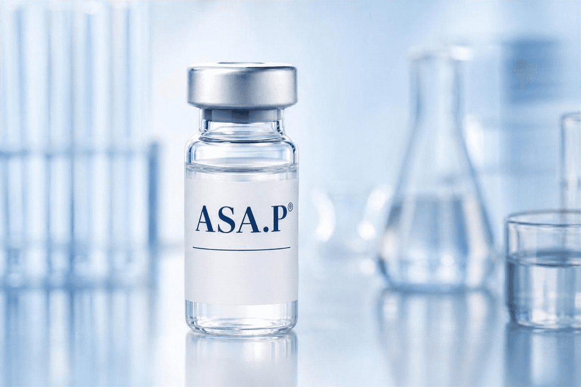 Stabil ASA.P® formulering bekräftad efter 12 månader